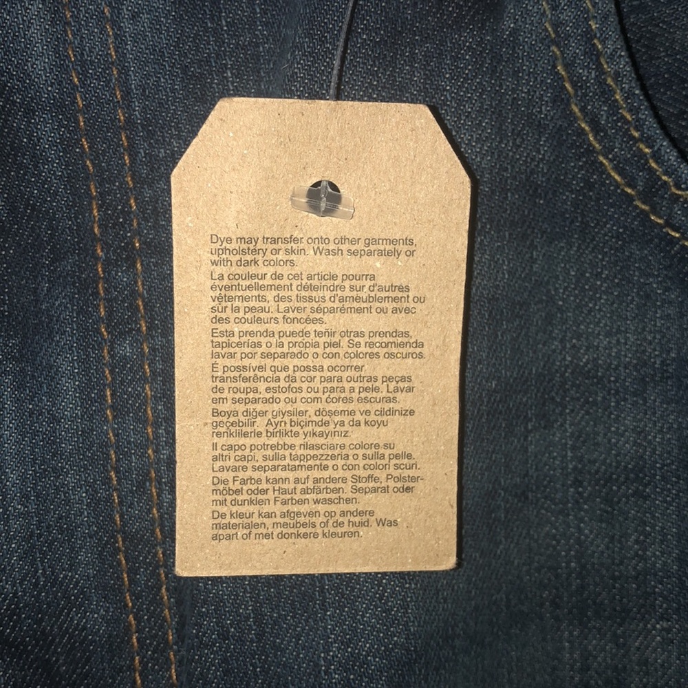NWT LEVI’S 527 Slim Bootcut 100% Cotton 38x32 Men’s Jeans - Picture 8 of 8
